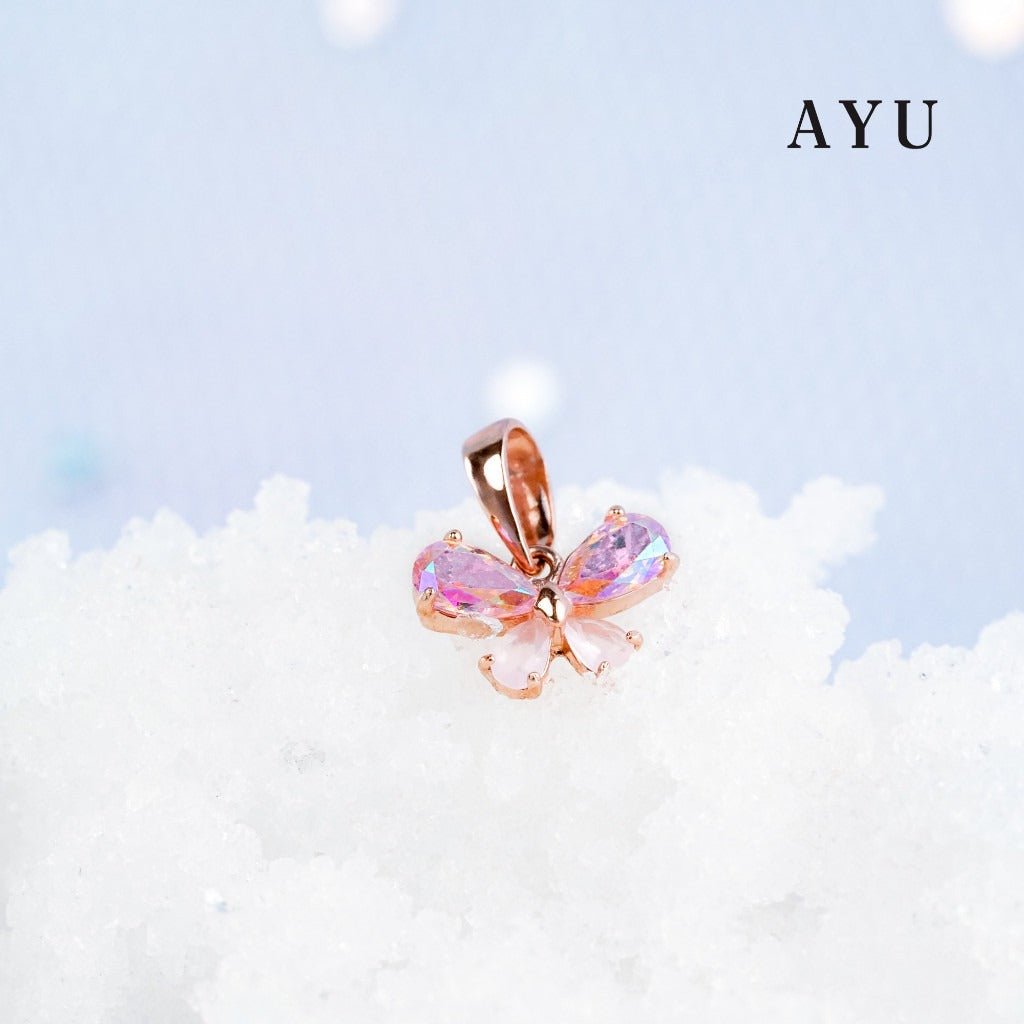 AYU Liontin Emas - Magical Butterfly Pendant 16k Yellow Gold