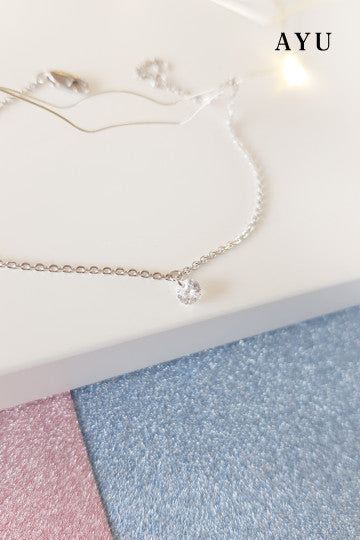 AYU Gelang Emas - Candy pop Chain Bracelet 17K White Gold