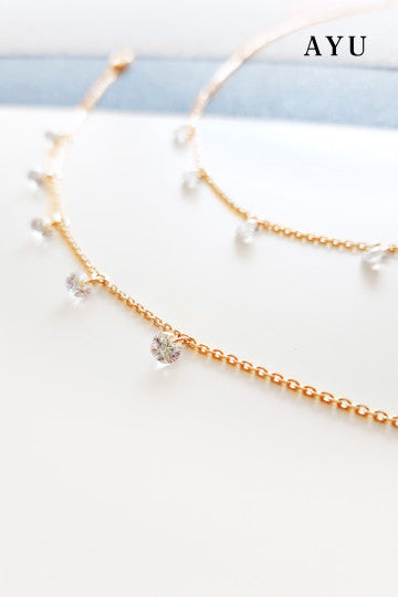 AYU 5 Candy Pop Chain Bracelet 16K Yellow Gold