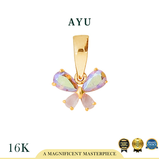 AYU Liontin Emas - Magical Butterfly Pendant 16k Yellow Gold