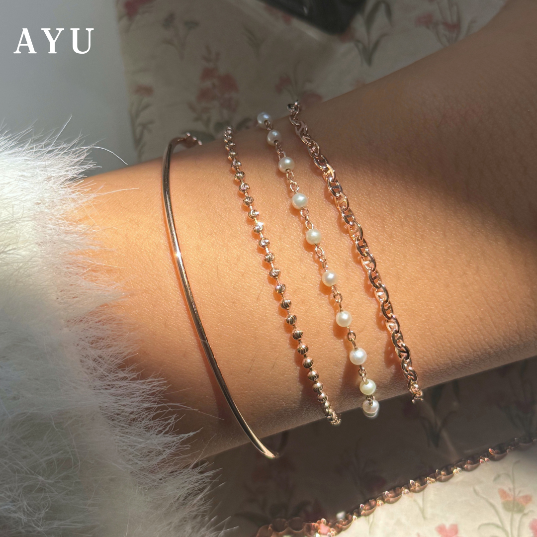 AYU Gelang Emas - Hemmy Bracelet 17k Rose Gold
