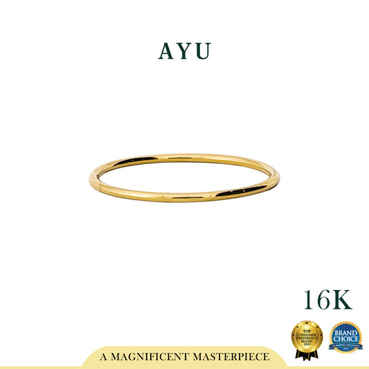 AYU Cincin Emas - Golden Benang Ring 16k Yellow Gold