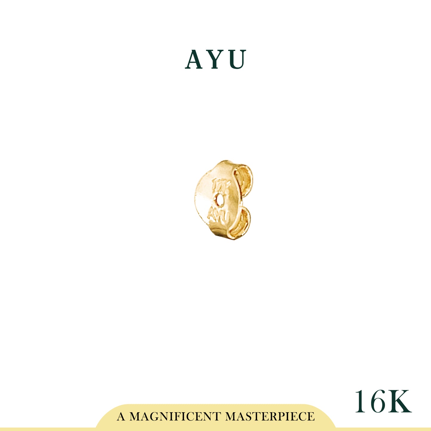 AYU Ulir Anting Emas 16k Yellow Gold