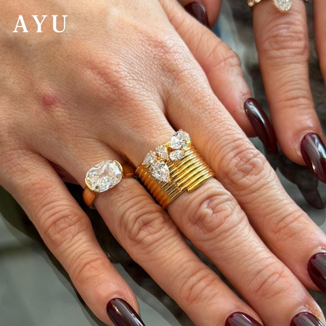 AYU Cincin Emas - Cleopatra Ring 16k Yellow Gold