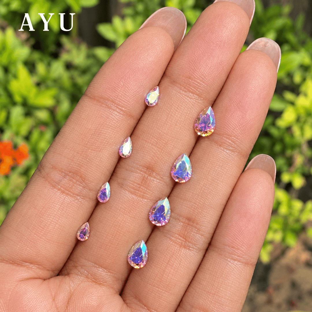 AYU Cincin Emas - Magical Fairy Ribbon Ring 17k Rose Gold