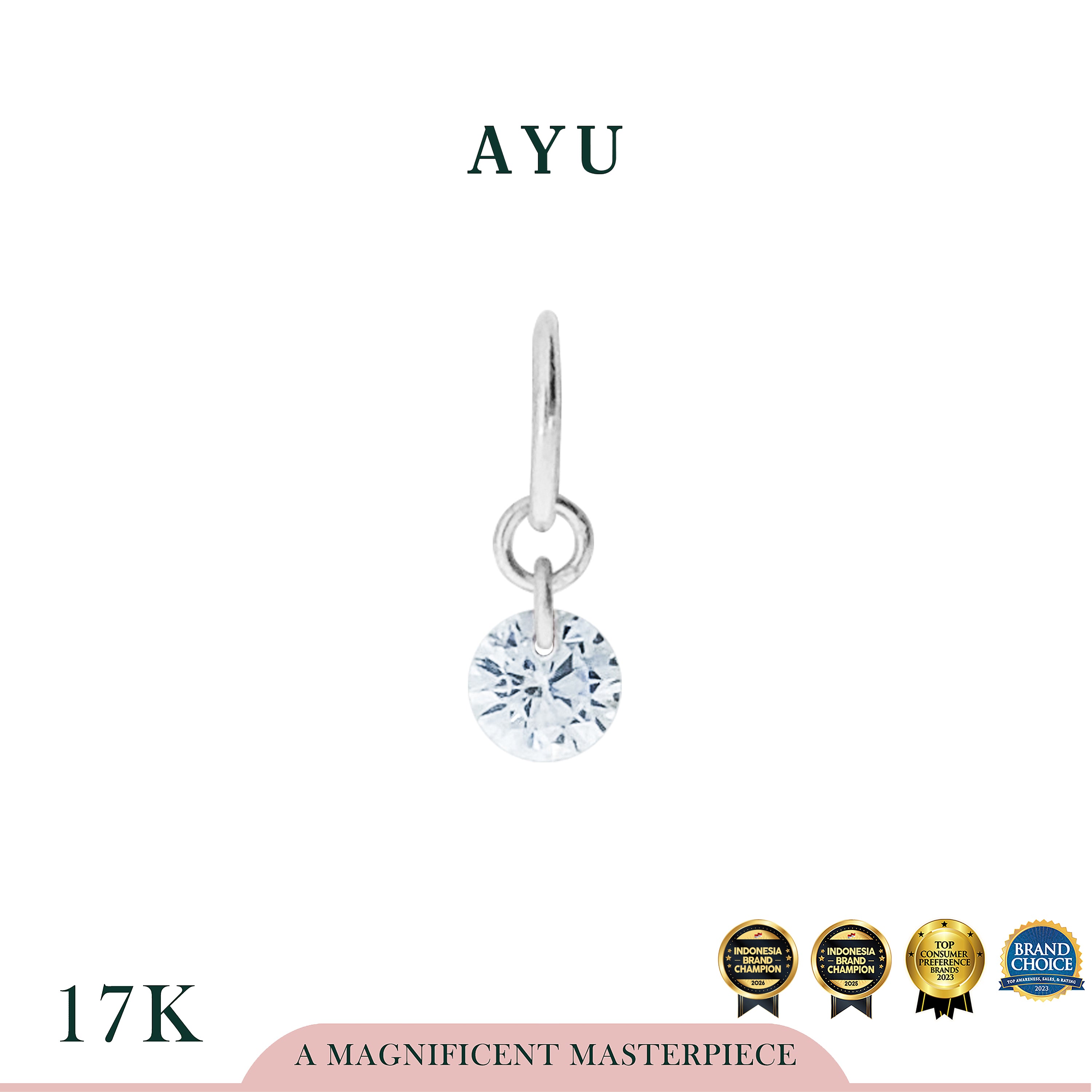 AYU Liontin Emas - Candy Pop Pendant 17k