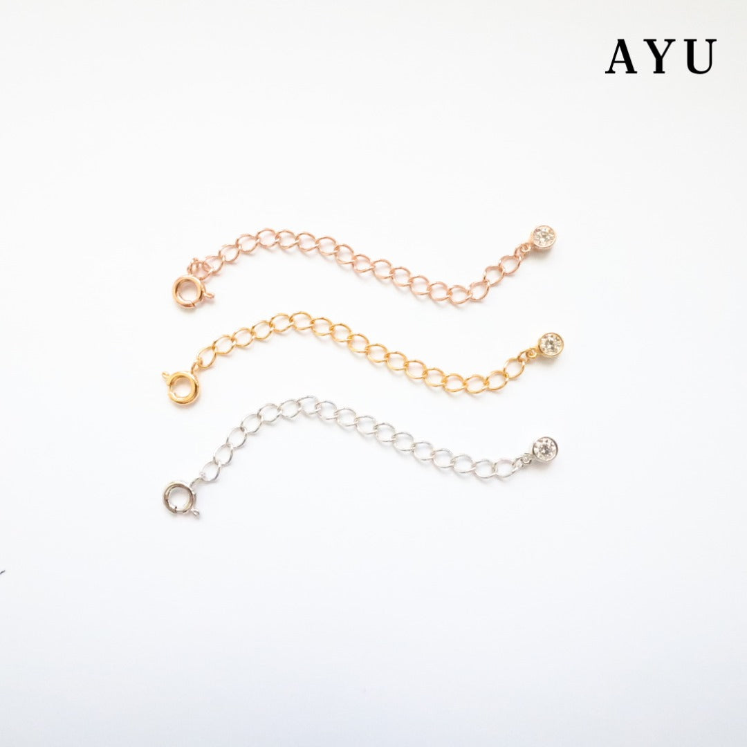 AYU Chain Extender 17k Rose Gold