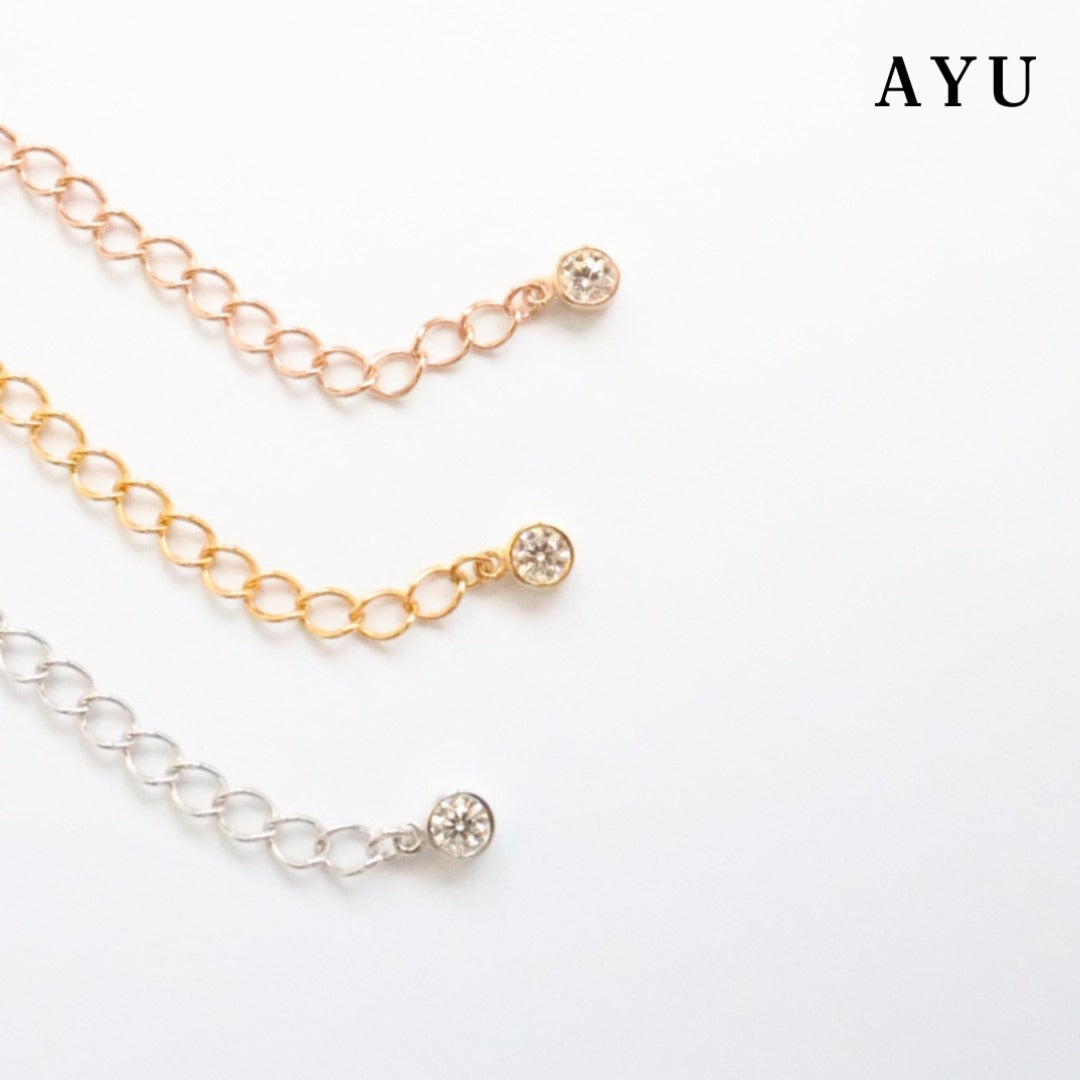 AYU Chain Extender 17k Rose Gold