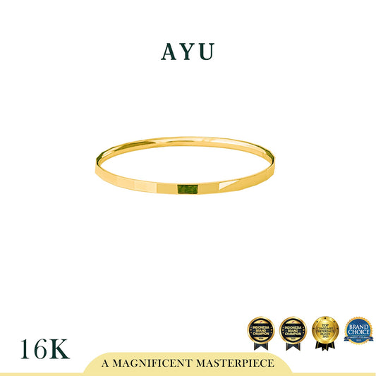 AYU Cincin Emas - Gold Paper Ring 16k Yellow Gold