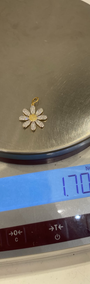 AYU Liontin Emas -  Blooming G Daisy Pendant 8k Yellow Gold