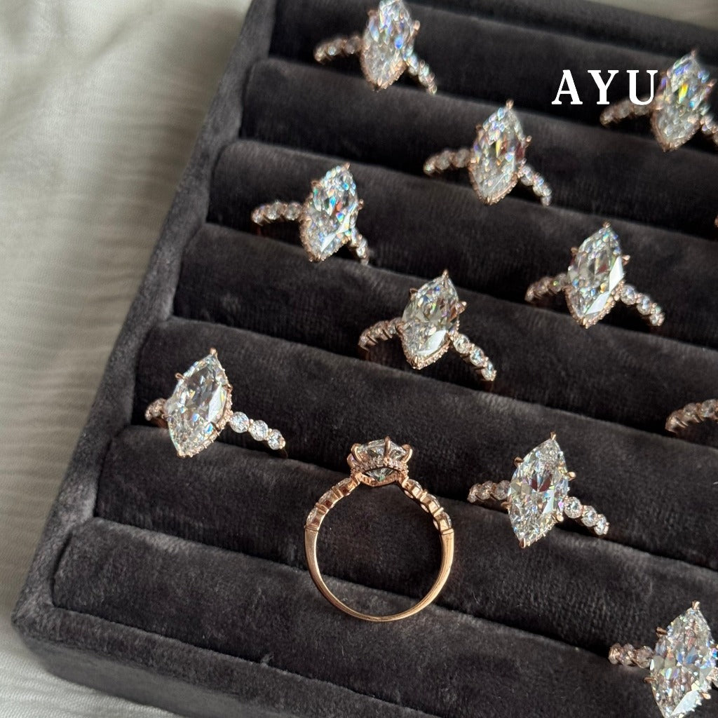 AYU Cincin Emas - The Ayu Selly Ring 16k Yellow Gold