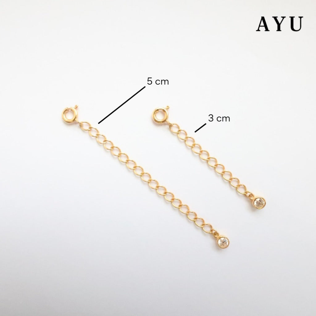 AYU Chain Extender 16k Yellow Gold