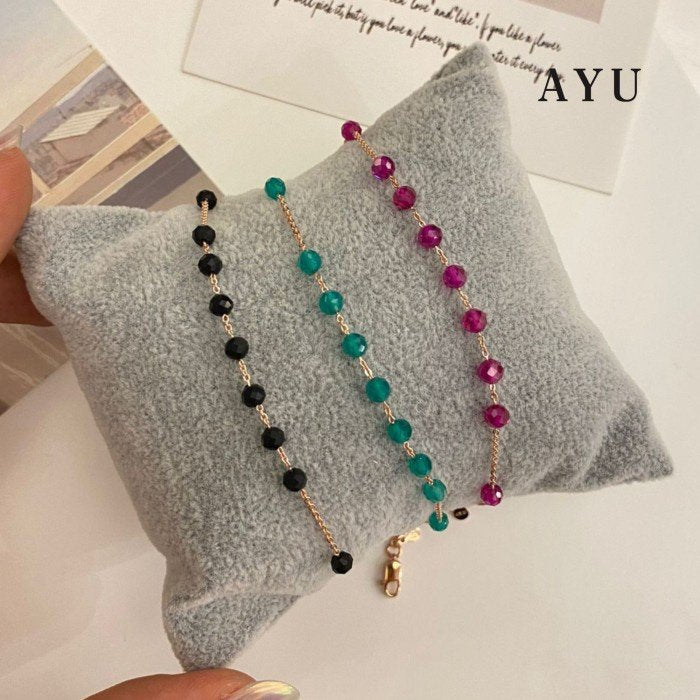 AYU Gelang Emas - Beads Bracelet 16k Yellow Gold