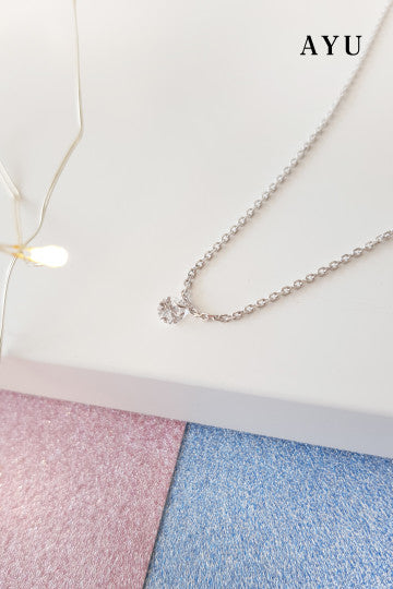 AYU CANDY POP CHAIN NECKLACE 17K WHITE GOLD